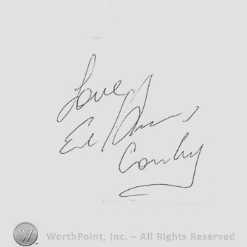 Signature: Earl Thomas Conley.