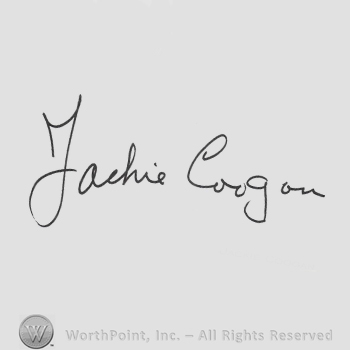 Signature: Jackie Coogan.