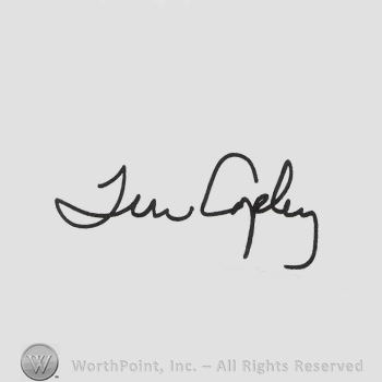 Signature: Teri Copley.