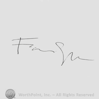 Signature: Francis Ford Coppola.