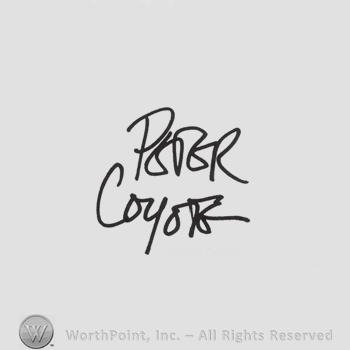 Signature: Peter Coyote.
