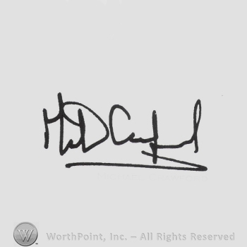 Signature: Michael Crawford.