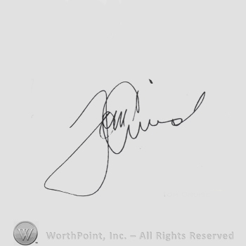 Signature: Tom Cruise.