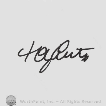 Signature: Tony Curtis.