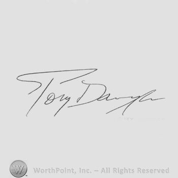 Signature: Tony Danza.