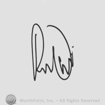 Signature: Robert Davi.