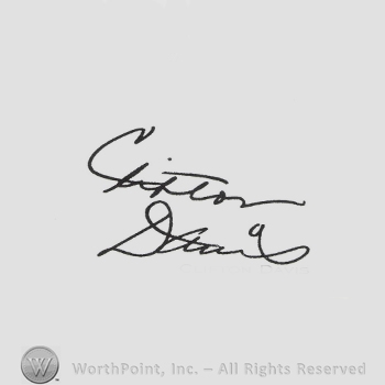 Signature: Clifton Davis.