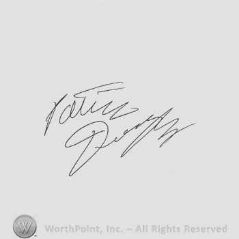 Signature: Patrick Dempsey.