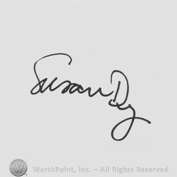 Signature: Susan Dey.