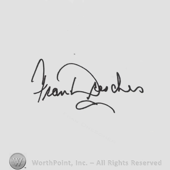Signature: Fran Drescher.