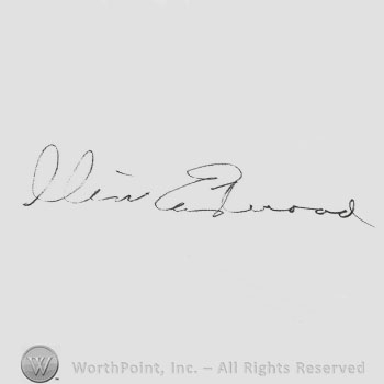 Signature: Clint Eastwood.