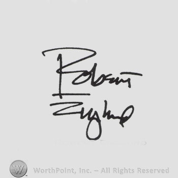 Signature: Robert Englund.