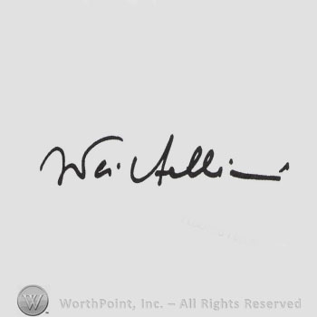 Signature: Federico Fellini.