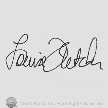 Signature: Louise Fletcher.
