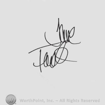 Signature: Jane Fonda.