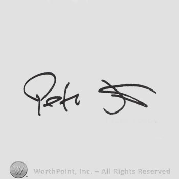 Signature: Peter Fonda.