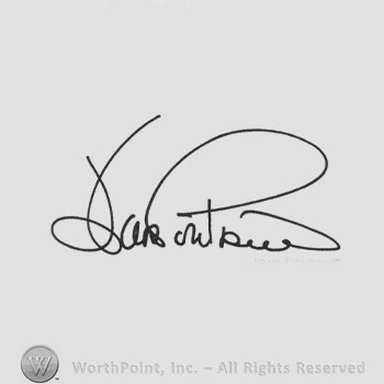 Signature: Joan Fontaine.