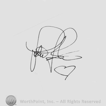Signature: Jodie Foster.