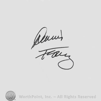 Signature: Dennis Franz.