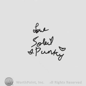 Signature: Soleil Moon Frye.