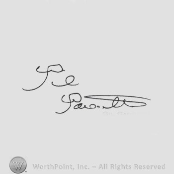 Signature: Gil Garcetti.
