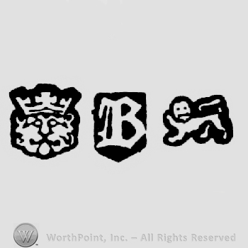 Leopard's Head Crowned and date-letter B and Lion Passant