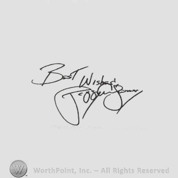 Signature: Peggy Ann Garner