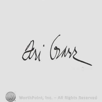 Signature: Teri Garr.