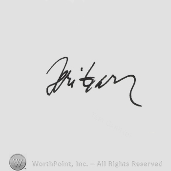 Signature: Teri Garr.