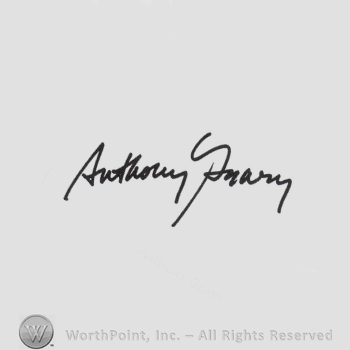 Signature: Anthony Geary.