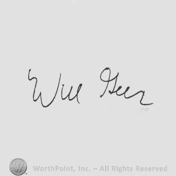 Signature: Will Geer.
