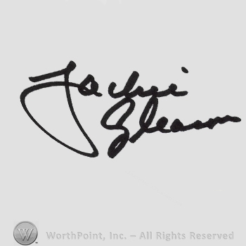 Signature: Jackie Gleason.