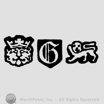 Leopard's Head Crowned and date-letter G and Lion Passant