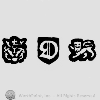 Leopard's Head Crowned and date-letter O and Lion Passant