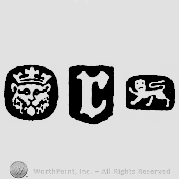 Leopard's Head Crowned and date-letter r and Lion Passant