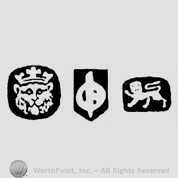 Leopard's Head Crowned and date-letter g and Lion Passant