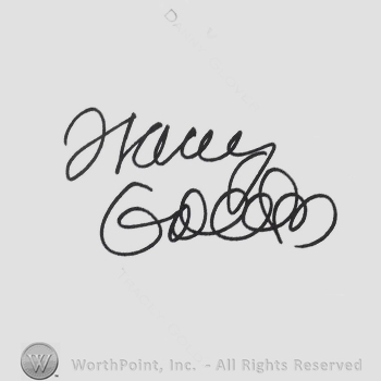 Signature: Tracey Gold.