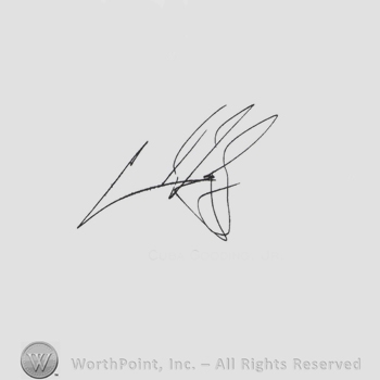 Signature: Cuba Gooding, Jr.
