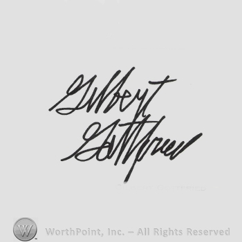 Signature: Gilbert Gottfried.