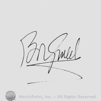 Signature: Robert Goulet.