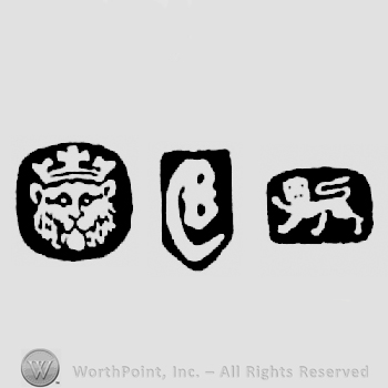 Leopard's Head Crowned and date-letter r and Lion Passant