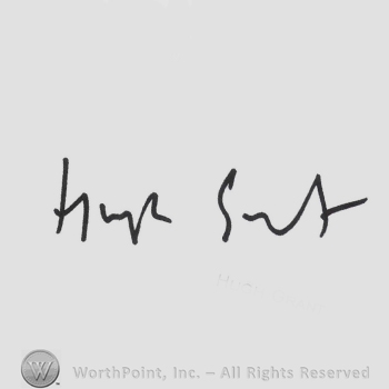 Signature: Hugh Grant.