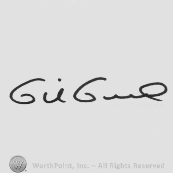 Signature: Gil Gerard.