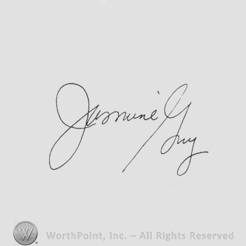 Signature: Jasmine Guy.
