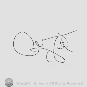 Signature: Arsenio Hall.