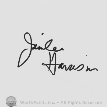 Signature: Jennilee Harrison.