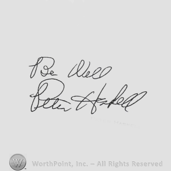 Signature: Peter Haskell.