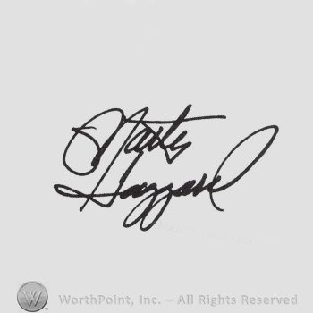 Signature: Marty Hazzard.