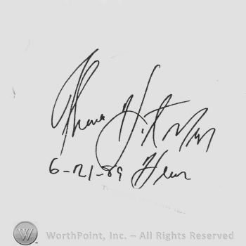Signature: Thomas Hearn.