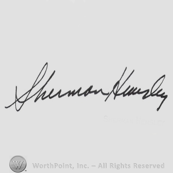 Signature: Sherman Hemsley.